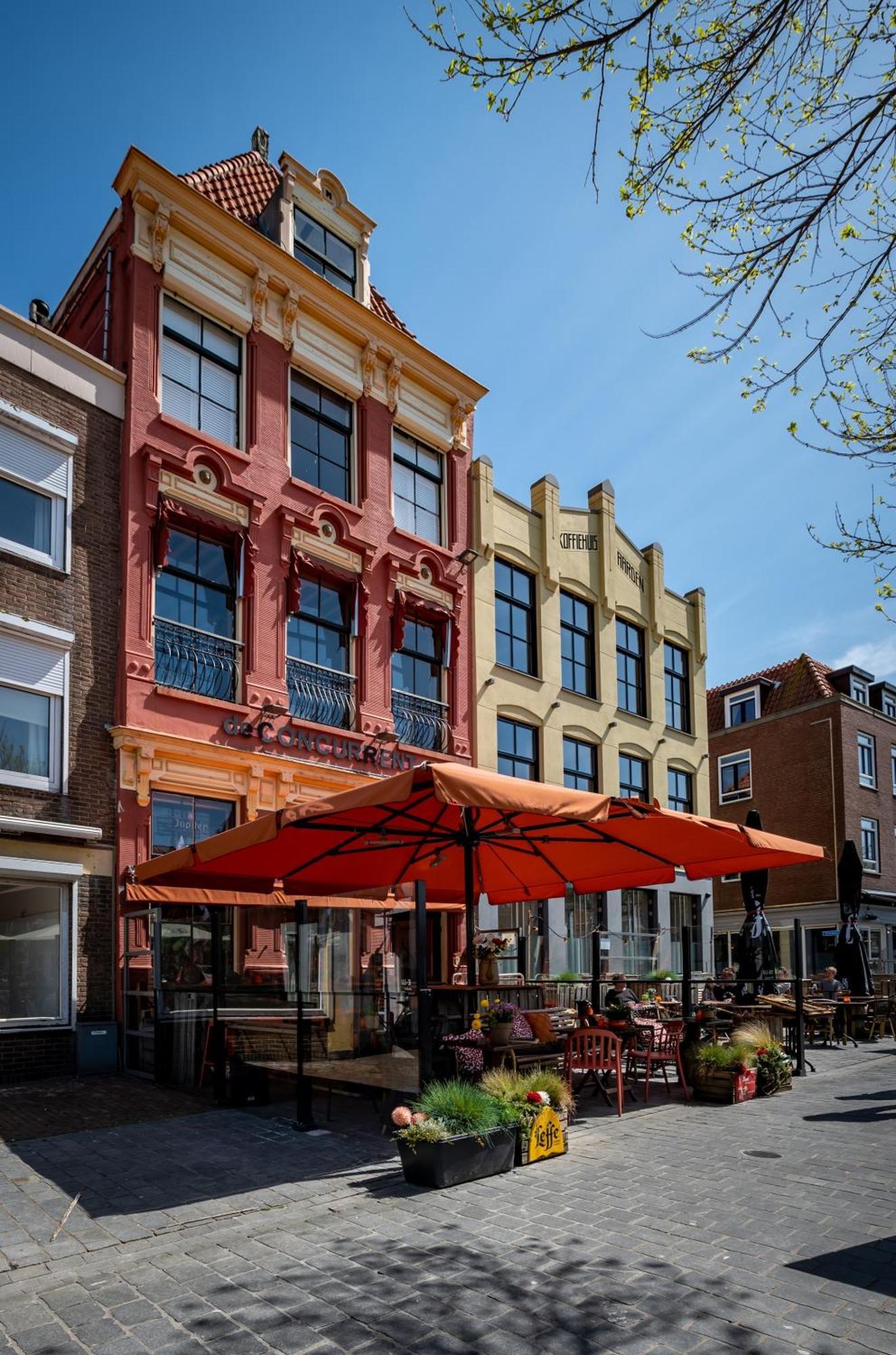 Hotel Slapen Bij Cafe De Concurrent Vlissingen Exterior foto
